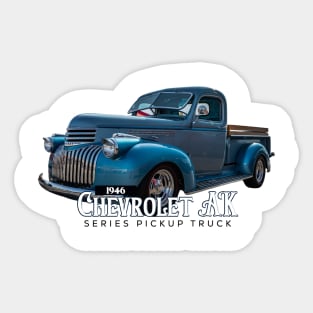 1946 Chevrolet AK Series Pickup Truck Sticker